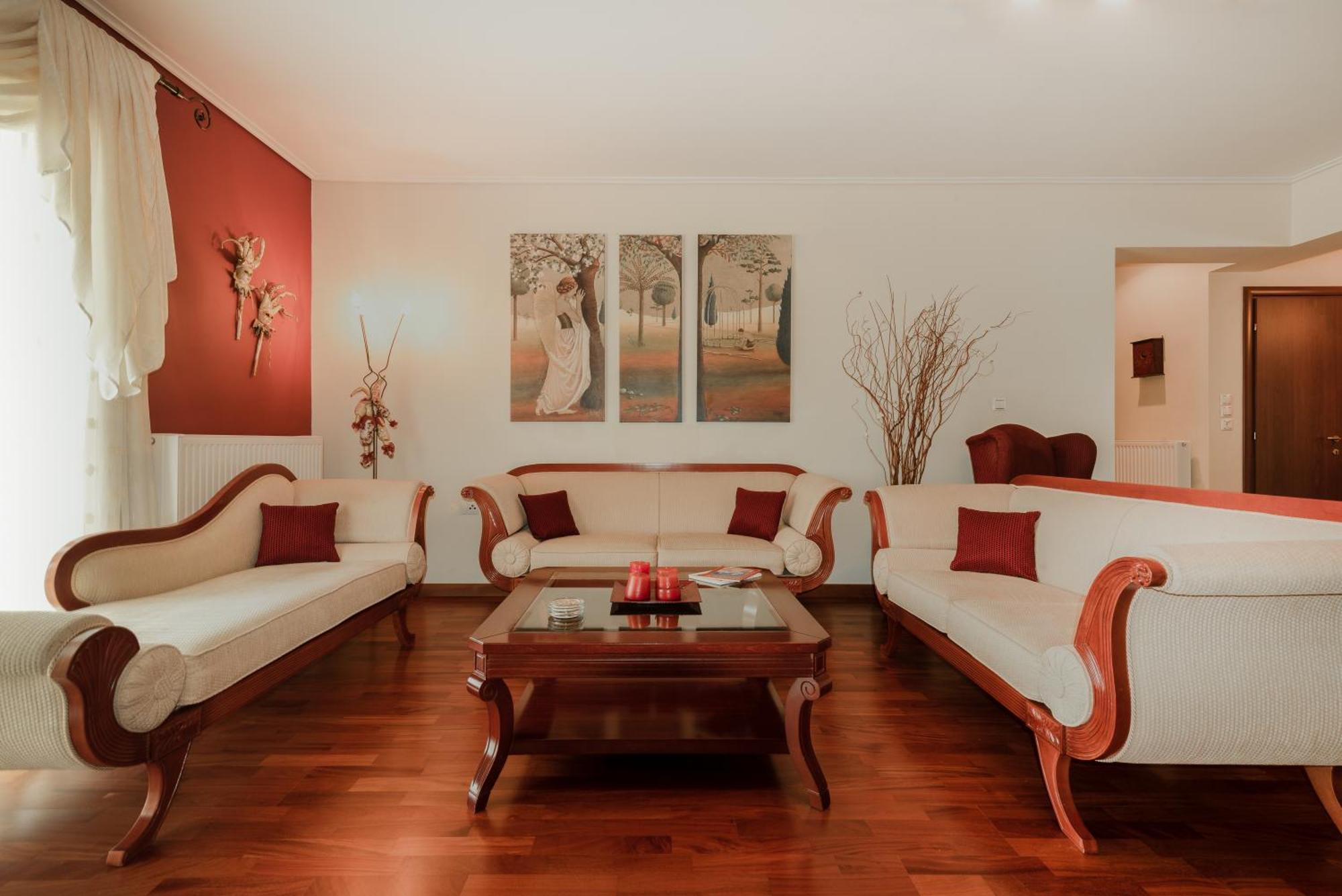Penthouse 5 Min From Airport And Sea Apartment Markópoulon Exterior foto