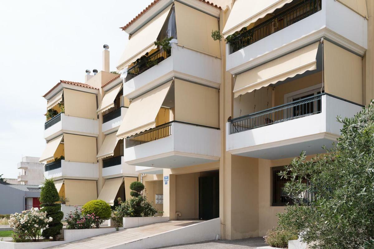 Penthouse 5 Min From Airport And Sea Apartment Markópoulon Exterior foto