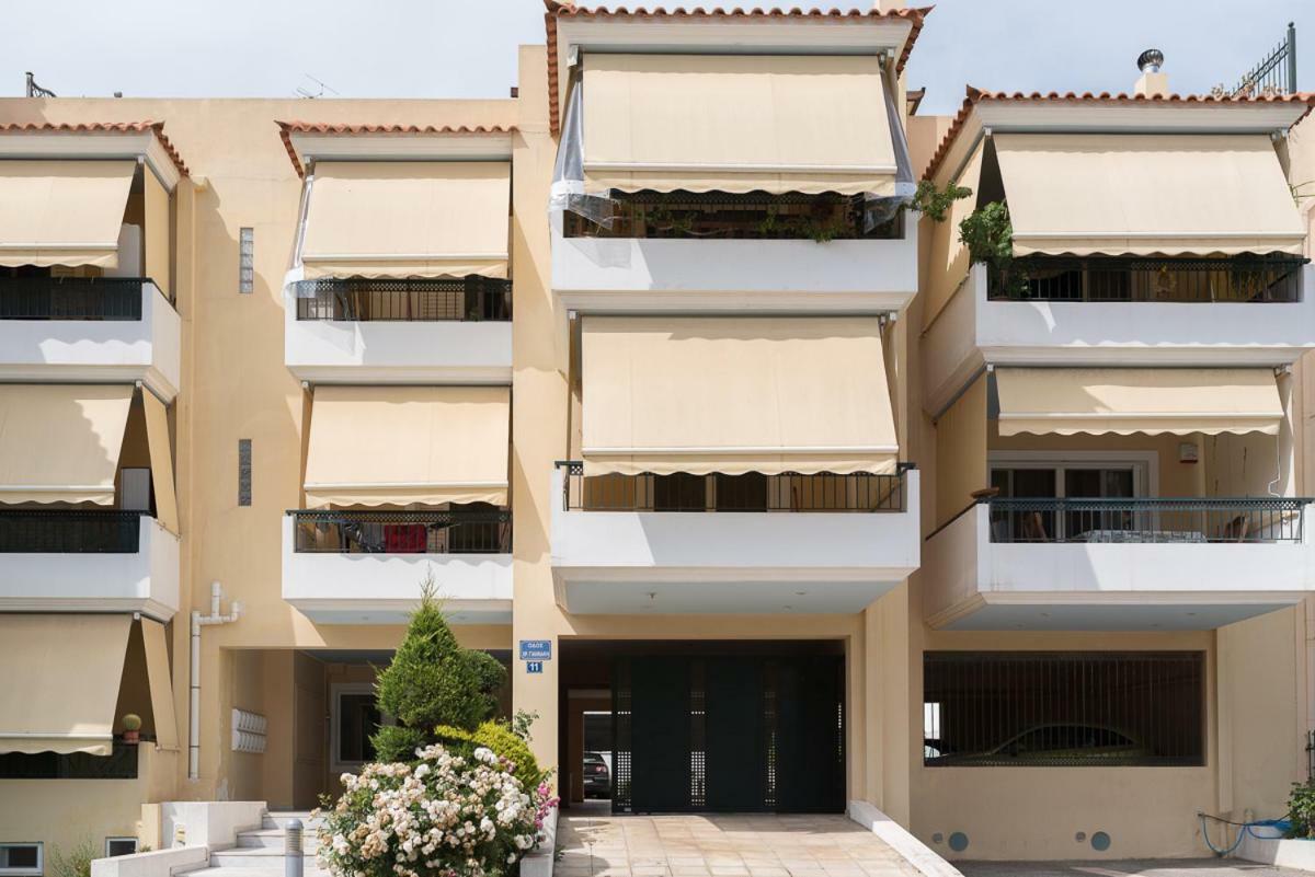 Penthouse 5 Min From Airport And Sea Apartment Markópoulon Exterior foto